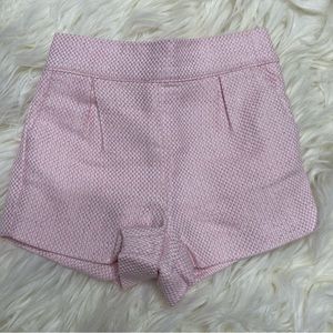 Janie and Jack NWT pale pink shorts size 3-6 months